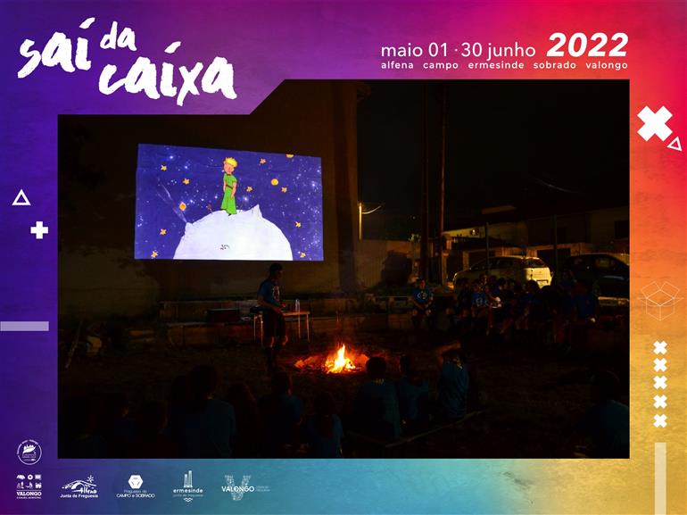 acampamento noturno